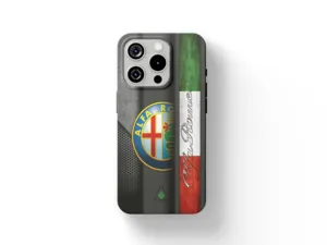 Alfa Romeo Custodia Smartphone Stile Sportivo da Gara